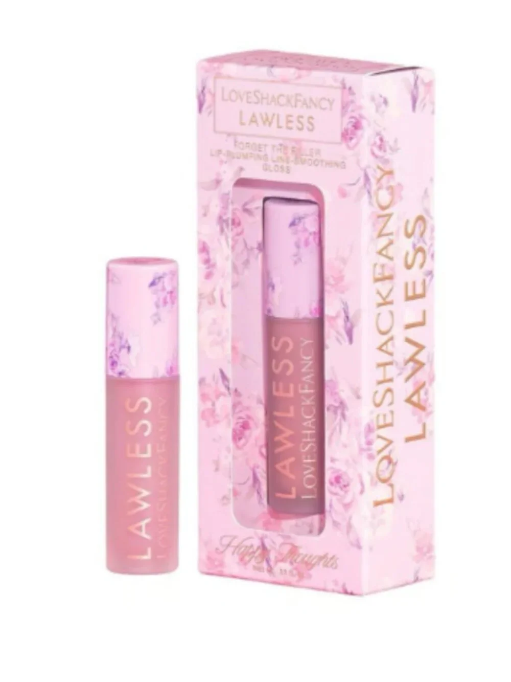 Lawless x lock shack fancy sparkly limp plumping gloss